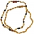 Collier ambre bébé - Olive Multicolore