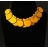 Collier Coconuts Jaune