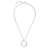 Collier double chaine