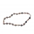 Collier en papier journal recyclé - 16 perles 48cm
