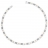 COLLIER HOMME ACIER & OR - Vis en Or Soudées