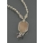 Collier Palazzo Cabochon agate grise