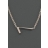 Collier Silver Number 7 argent