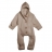 Combinaison pure laine vierge - Taupe