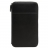 Compagnon de voyage zippé en cuir Noir