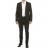 Costume cintré 100% laine Noir