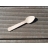 Couverts bois - Petite cuillère bois biodégradable (x6)