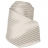 Cravate Beige clair motif placé