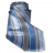 Cravate Club Bleue et grise