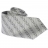 Cravate Club Grise Anthracite