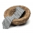 Cravate Damier noir et blanc