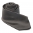 Cravate en soie unie anthracite