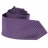 Cravate Faux Uni Parme