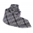 Cravate Mi Slim Grise Ecossaise