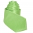 Cravate mi-slim vert Pomme Granny