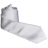 Cravate Tendance Slim blanche satinée