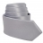 Cravate Tendance Slim gris satinée