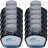 CROSS Cross Luxe - Recharge pour stylo plume Encre Flacon d'encre Bleue effaçable
