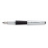 CROSS Stylo Plume Cross Torero - Cuir Noir tressé et chrome - taille medium