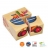 Cubes en bois les véhicules