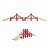 Double pont suspendu