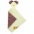 Doudou coton bio Tout doux Souris