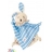 Doudou lapin bleu rayé Kathe kruse