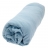 Drap housse coton bio - Bleu eau 60 x 120 cm