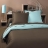 Drap-housse king 160 x 200 - Tropic Expresso - Coton équitable