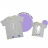 DUO TSHIRT PERE L / FILS FAMILLE COMPLICE GRIS