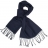 Echarpe en Laine Bleu Marine