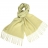 Echarpe en Laine vert anis