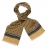 Echarpe en Soie jaune léger ornée de motifs<a title='composition florale pour la saint-valentin' href='http://www.familyby.com/boutiques/detailCategorie/4211' style='text-decoration:none; color:#333'><strong> fleur</strong></a>is bleus