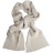 Écharpe Old River en coton beige