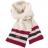 ECHARPE VINTAGE EN LAINE CAMPUS - Rayures Fantaisies