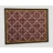 Emde Pêle mêle à élastiques Emde en bois noir filet or fond tissu écossais prune et ruban tissu 69,4x89,4