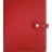 Exacompta Agenda civil 2012. Agenda horizons 22 couverture simili cuir Pagode fermeture par patte pression - Rouge