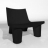 Fauteuil deco-design Low Lita Silde