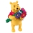 Figurine de Winnie l'ourson avec des<a title='bouquet de fleurs pour la saint-valentin' href='http://www.familyby.com/boutiques/detailCategorie/4211' style='text-decoration:none; color:#333'><strong> fleurs</strong></a>