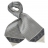 Foulard Ascot à nouer en soie blanc à motifs<a title='bouquet de fleurs pour la saint-valentin' href='http://www.familyby.com/boutiques/detailCategorie/4211' style='text-decoration:none; color:#333'><strong> fleurs</strong></a> bleues