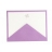G. Lalo G.Lalo - 1 carte/1 Enveloppe Violette - Merci