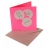 G. Lalo G.Lalo - 20 Cartes Doubles 120x160mm Gazouillis 170g Fuchsia