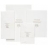 G. Lalo G.Lalo - 20 Enveloppes DL 11x22cm Toile Impériale Blanc