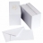 G. Lalo G.Lalo - Boîte 30 cartes + 30 enveloppes coupe 'Mode de Paris' Extra-Blanc