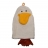 Gant de toilette coton bio - Canard