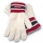 GANTS EN LAINE CARLETON - Rayures Contrastantes