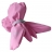 Gants imperméables fourrés rose