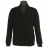 Gilet zippé, col camionneur, côtelé Noir