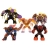 Gormiti Titanium 2 figurines + 2 cartes