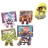 Gormiti Titanium 4 figurines + 4 cartes